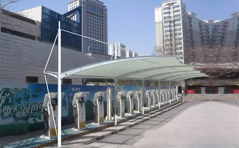 汝阳县充电桩车棚