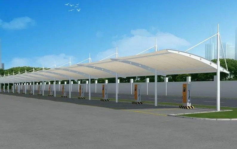 汝阳县膜结构停车棚