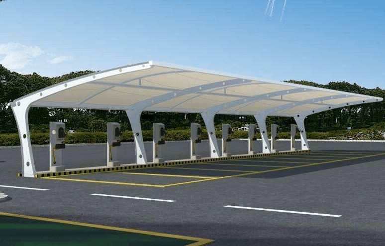 汝阳县膜结构停车棚